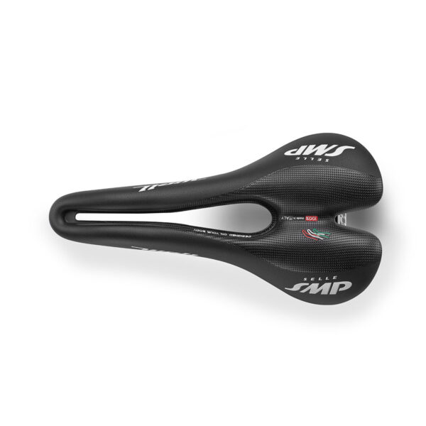 ⁦Selle SMP Well 144mm Bike Seat Black אוכף כסא לאופניים שחור⁩ – תמונה ⁦2⁩