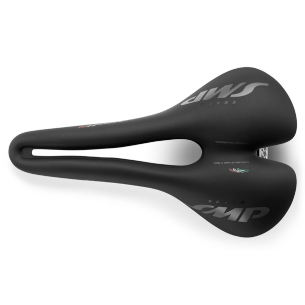 ⁦Selle SMP Well M1 163mm Bike Seat Black אוכף כסא לאופניים שחור⁩ – תמונה ⁦2⁩
