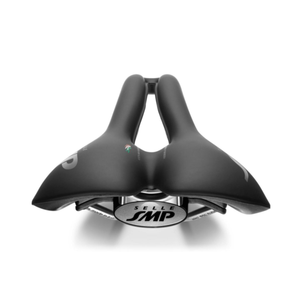 ⁦Selle SMP Well M1 163mm Bike Seat Black אוכף כסא לאופניים שחור⁩ – תמונה ⁦3⁩