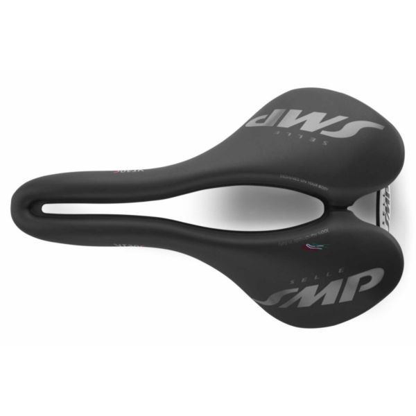 ⁦Selle SMP VT 30 C  155mm Bike Seat Black אוכף כסא לאופניים שחור⁩ – תמונה ⁦2⁩