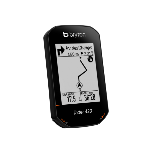⁦Bryton Rider 420 E bike computer  ברייטון ריידר מחשבון רכיבה לאופניים⁩ – תמונה ⁦2⁩