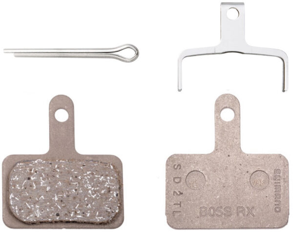 Resin Pad & Spring Shimano G05A-RX Resin Pad & w/Fin SHIMI2R298010 פד לברקס