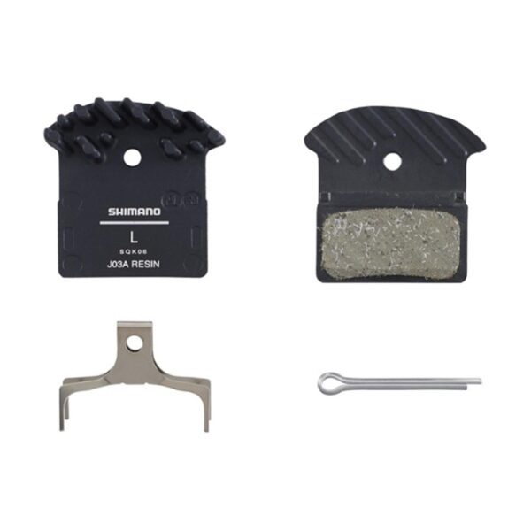 ⁦רפידות ברקס Shimano J03A Resin Pads For M9000/M8000/RS785 25 Pairs SHIMI8Z298011⁩ – תמונה ⁦2⁩