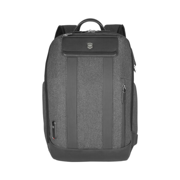 ⁦ויקטורינוקס שוויץ 611955  Victorinox תיק גב מחשב נייד נישא לפטופ  Architecture Urban אפור Architecture Urban2 City Backpack Gray⁩ – תמונה ⁦5⁩