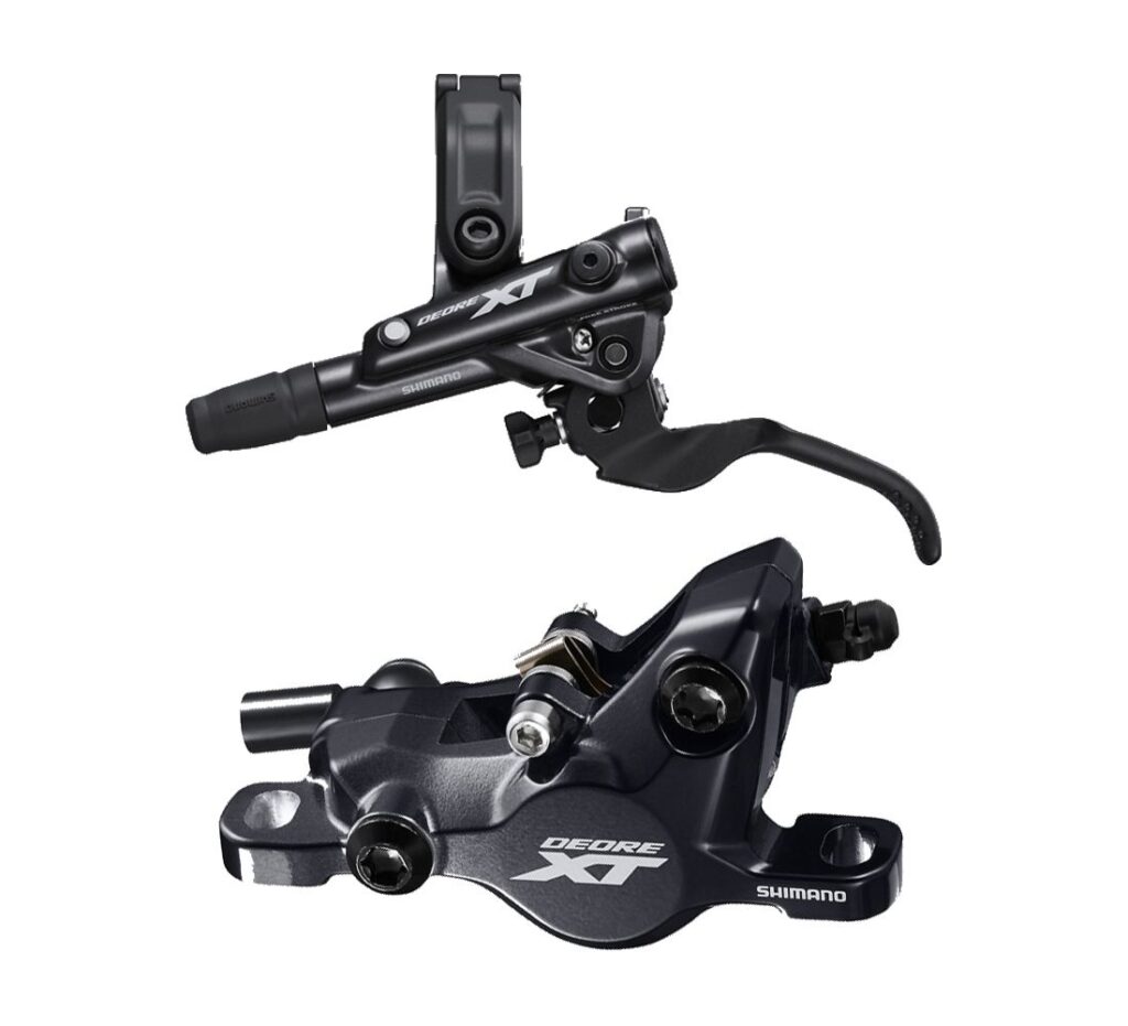 שימנו סט ברקס פרה בלייד שמאלי BRM 8100 Shimano XT pre blade brake set 2