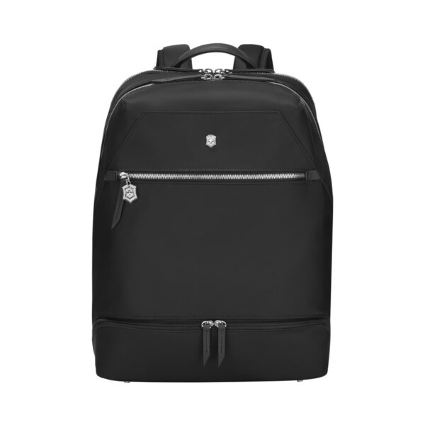 ⁦תיק גב ’15 Victoria Signature Deluxe שחור ויקטורינוקס שוויץ מחשב נייד נישא לפטופ  612201 Victorinox⁩ – תמונה ⁦4⁩