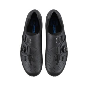 שימנו נעלי אופניים לגברים לאופני שטח ספינינג XC3 spinning מידה 37 שחור Shimano bike shoe mountain