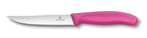 ויקטורינוקס סכין פיצה סטייק ורוד 12 ס”מ Victorinox Pizza steak knife, 12 cm