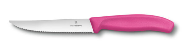 ויקטורינוקס סכין פיצה סטייק ורוד 12 ס”מ Victorinox Pizza steak knife, 12 cm