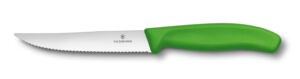 ויקטורינוקס סכין פיצה סטייק ירוק 12 ס”מ Victorinox Pizza steak knife,6.7936.12L4 12 cm