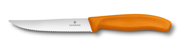 ויקטורינוקס סכין פיצה סטייק כתום 12 ס”מ Victorinox Pizza steak knife, 12 cm