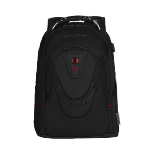 ונגר שוויץ WENGER 606493 תיק גב מחשב נייד נישא לפטופ  USB Icons Backpack Ibex שחור Ibex Ballistic Deluxe