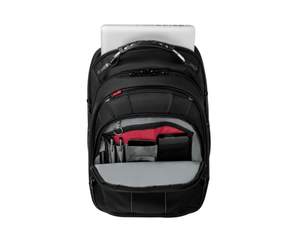 ⁦ונגר שוויץ תיק גב לפטופ מחשב נייד טבלט  600637  WENGER Carbon 17 Laptop Backpack⁩ – תמונה ⁦2⁩