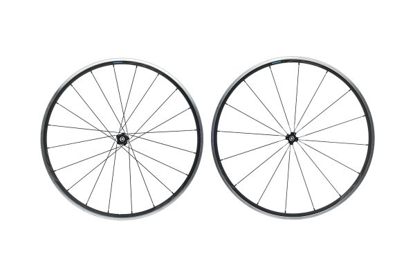 שימנו גלגלים אופניים אופני כביש + "מתנה" Shimano WHRS300 10/11 Speed Road Wheelset Clincher