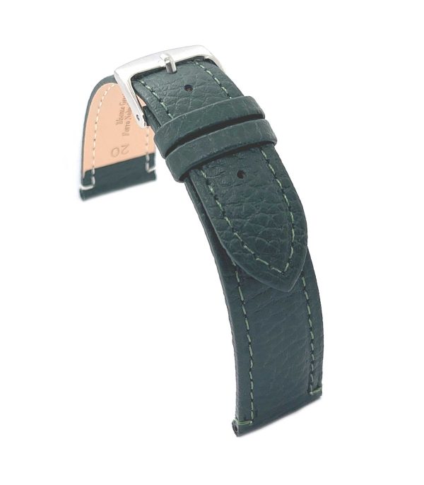 ⁦Calf leather watch strap with bison pattern emboss flat watchband classic 12mm 14mm 16mm 18mm 20mm 22mm Ref⁩ – תמונה ⁦32⁩
