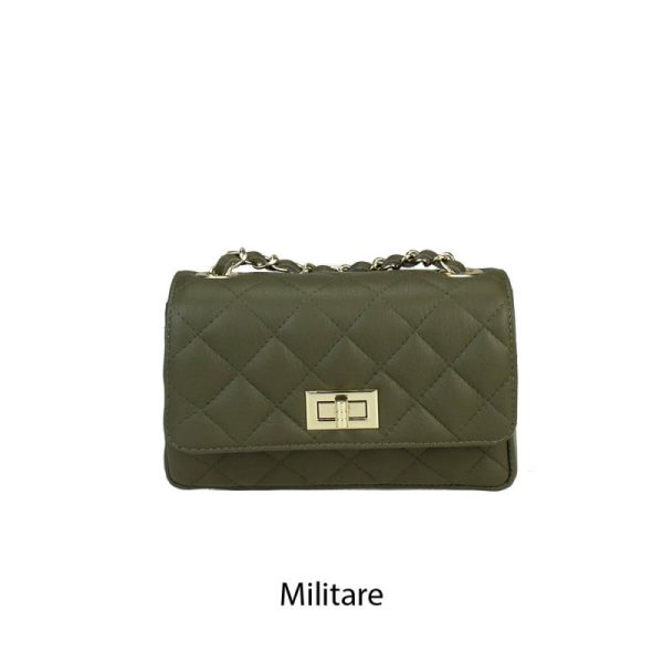 ⁦תיק נשים קטן, מיוצר באיטליה עור איטלקי womens small bag made in Italy Italian leather Mela D'oro⁩ – תמונה ⁦18⁩