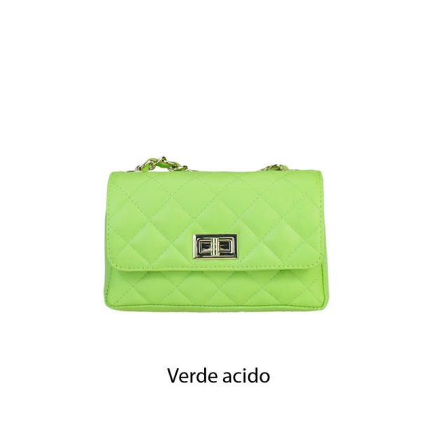 ⁦תיק נשים קטן, מיוצר באיטליה עור איטלקי womens small bag made in Italy Italian leather Mela D'oro⁩ – תמונה ⁦12⁩