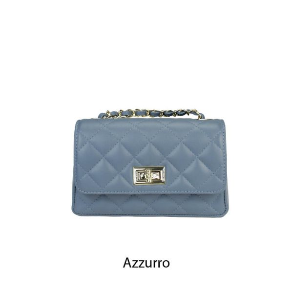 ⁦תיק נשים קטן, מיוצר באיטליה עור איטלקי womens small bag made in Italy Italian leather Mela D'oro⁩ – תמונה ⁦24⁩