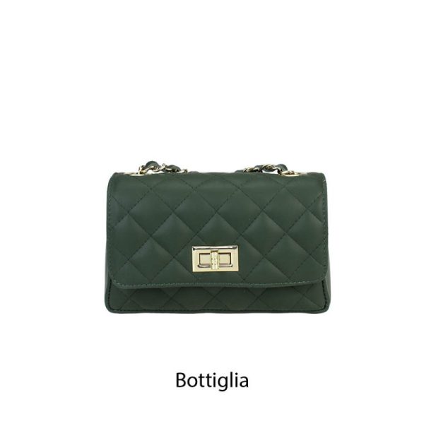⁦תיק נשים קטן, מיוצר באיטליה עור איטלקי womens small bag made in Italy Italian leather Mela D'oro⁩ – תמונה ⁦28⁩