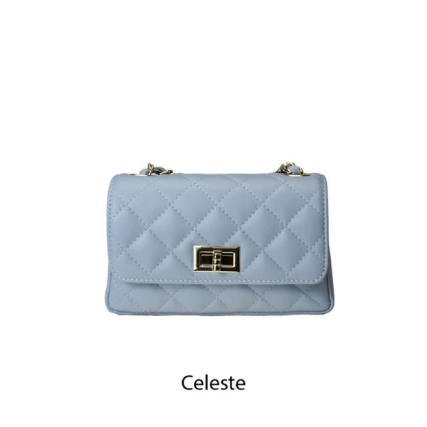 ⁦תיק נשים קטן, מיוצר באיטליה עור איטלקי womens small bag made in Italy Italian leather Mela D'oro⁩ – תמונה ⁦30⁩