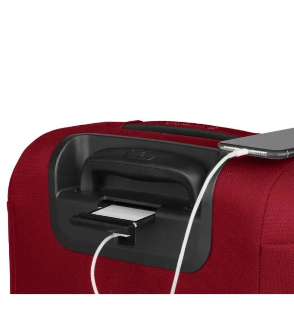 ⁦victorinox מזוודת Connex בינונית אדומה ויקטורינוקס swiss army שוויץ⁩ – תמונה ⁦2⁩