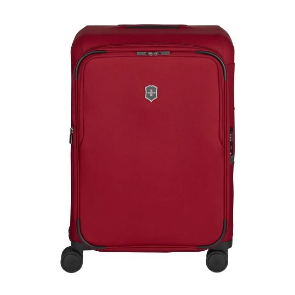 victorinox מזוודת Connex בינונית אדומה ויקטורינוקס swiss army שוויץ