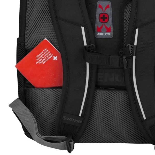 ⁦ונגר wenger swiss army שוויץ תיק גב Carbon Pro למחשב נייד נישא לפטופ⁩ – תמונה ⁦3⁩