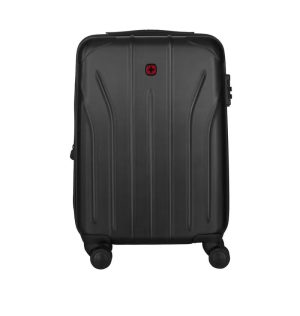 wenger מזוודת טרולי Oryson שחורה קשיחה וונגר swiss army שוויץ