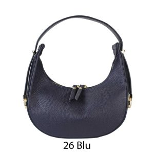 אקווילה תיק עור רצועת כתף כחול איטלקי מיוצר באיטליה מעור Blue