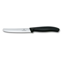 סכין עגבניות ושולחן Victorinox Swiss Classic שחור